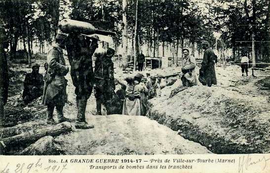 Hippolyte sapeur pendant la Première Guerre Mondiale